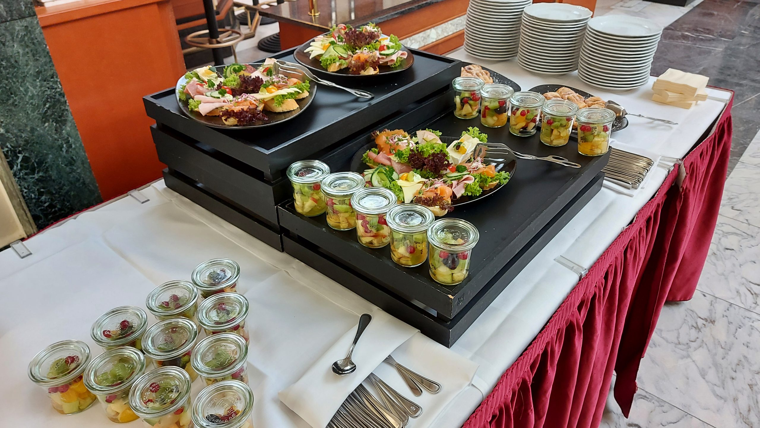 Essen und Pausenverpflegung bei einer Fachtagung in Chemnitz