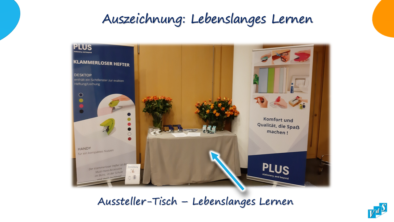 Auszeichnung Lebenslanges Lernen bei der Fachtagung in Rostock 2023