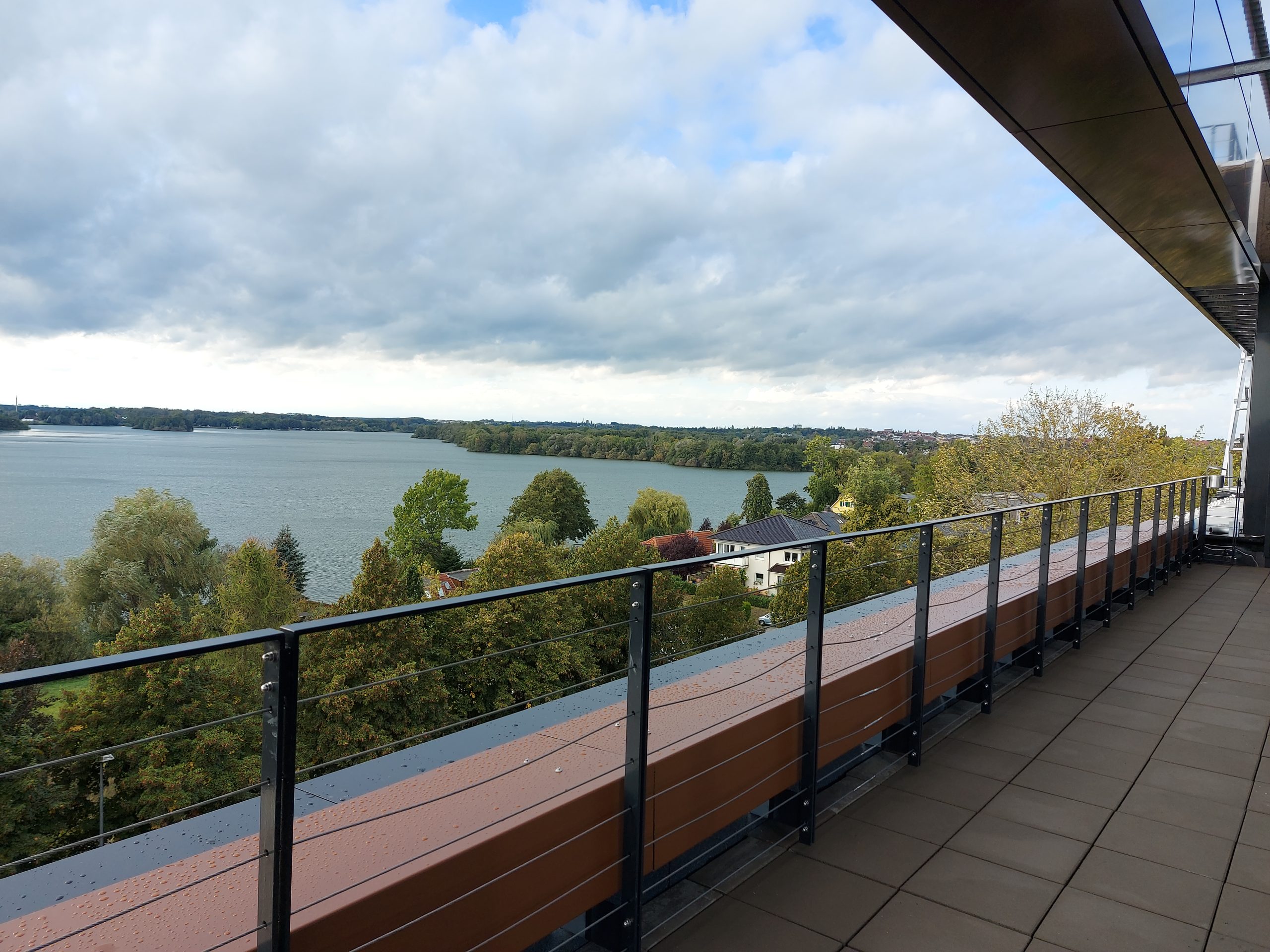 Ausblick aus dem Konferenzbereich in Schwerin